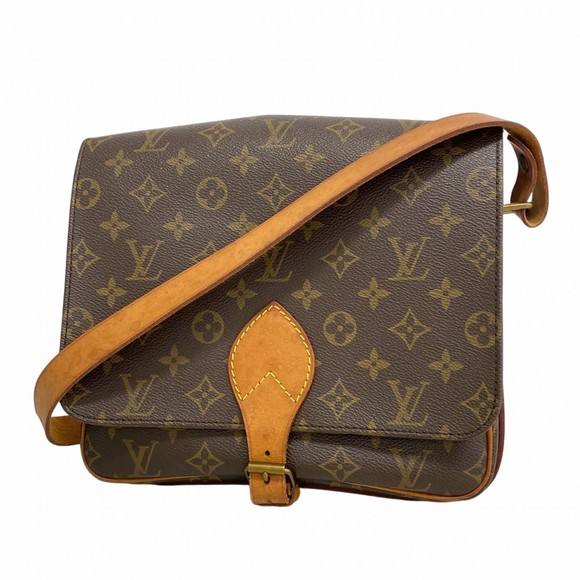 LOUIS VUITTON Brown Monogram Shoulder Bag - Picture 1 of 12